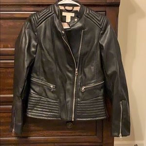 H&M leather jacket